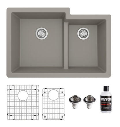 Essence 32" Quartz Composite Undermount Kitchen Sink