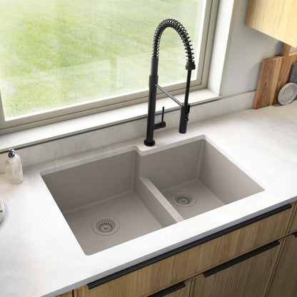 Essence 32" Quartz Composite Undermount Kitchen Sink