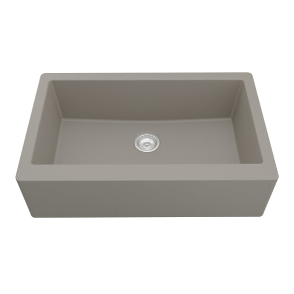 Petrodust 34" Quartz Composite Apron / Farmhouse Kitchen Sink