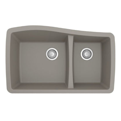 Tidal 34" Quartz Composite Undermount Kitchen Sink