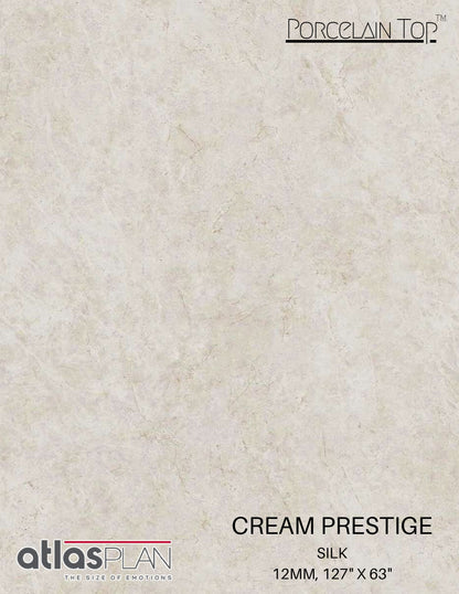 Atlas Plan PorcelainTop™ Cream Prestige Porcelain Slab