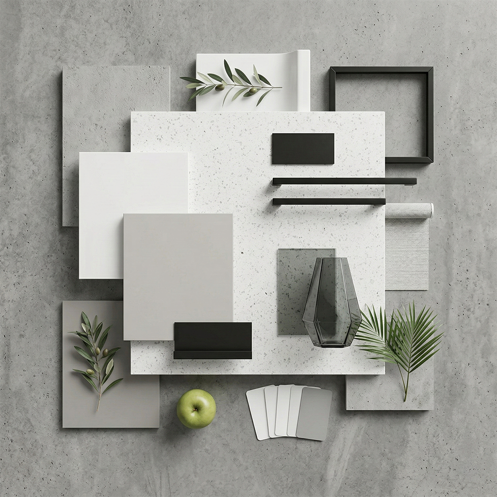 Crystal White Quartz Slab