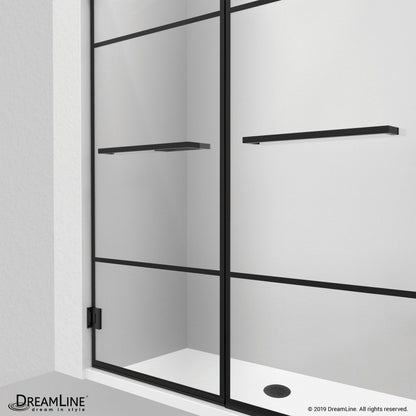 Unidoor Madrid Frameless Hinged Shower Door