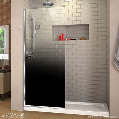 Linea Ombre Frameless Stationary Shower Panel