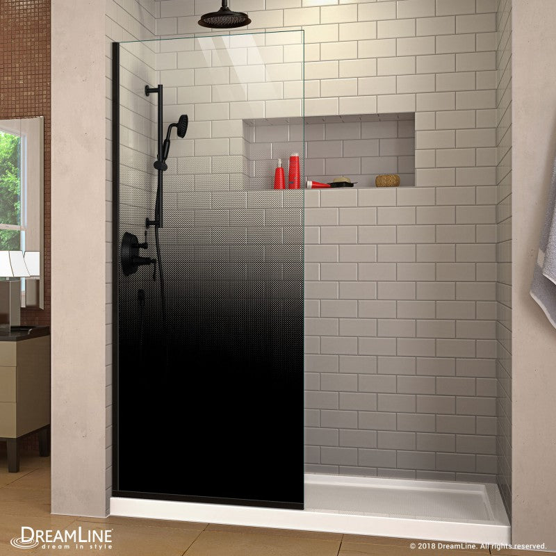 Linea Ombre Frameless Stationary Shower Panel