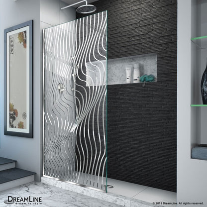 Platinum Linea Frameless Stationary Shower Panel