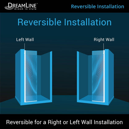 Platinum Linea Frameless Stationary Shower Panel