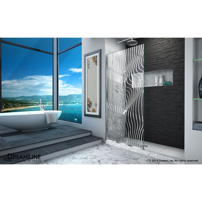 Platinum Linea Frameless Stationary Shower Panel
