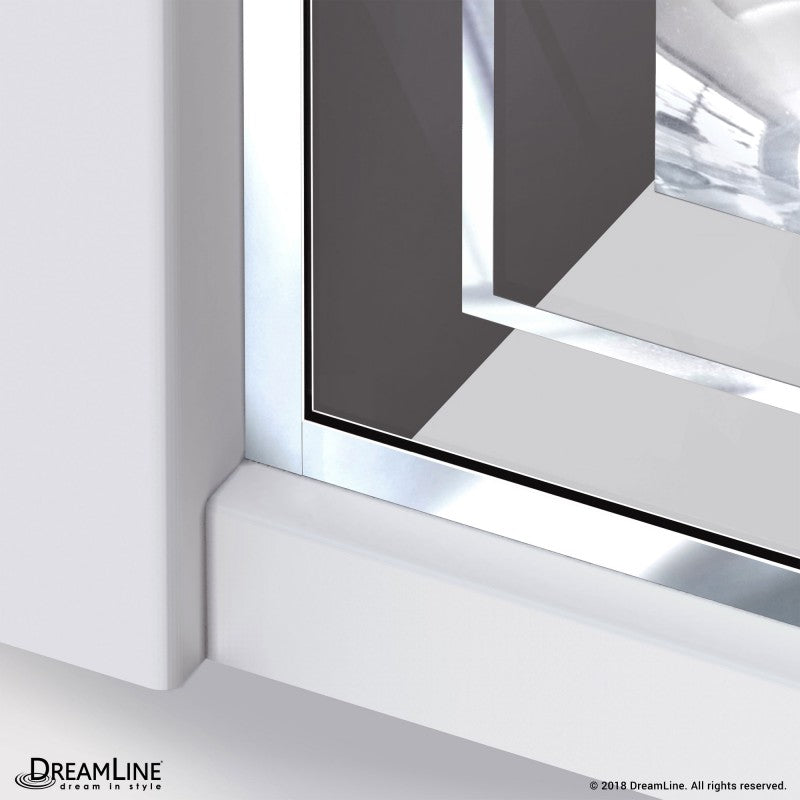 Linea Mira Frameless Stationary Shower Panel