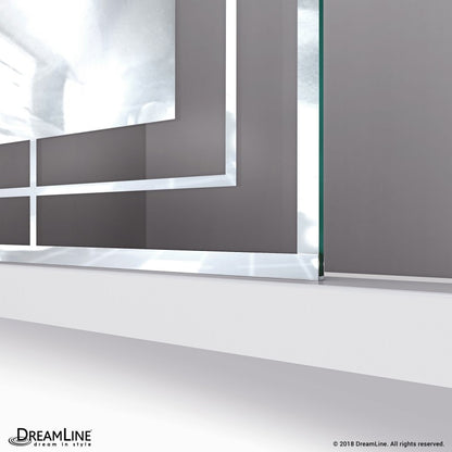Linea Mira Frameless Stationary Shower Panel
