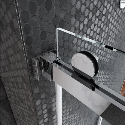 Sybil Frameless Double Sliding Shower Door