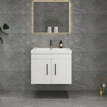 Load image into Gallery viewer, Elsa 24&quot; Wall Mounted Vanity With Reinforced Acrylic Sink
