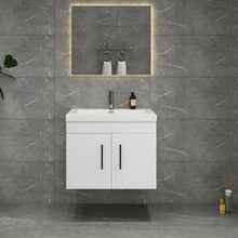 Load image into Gallery viewer, Elsa 30&quot; Wall Mounted Vanity With Reinforced Acrylic Sink
