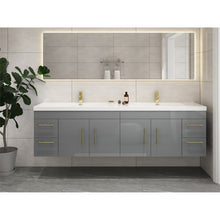 Load image into Gallery viewer, Elsa 72&quot; Wall Mounted Vanity With Reinforced Acrylic Sink
