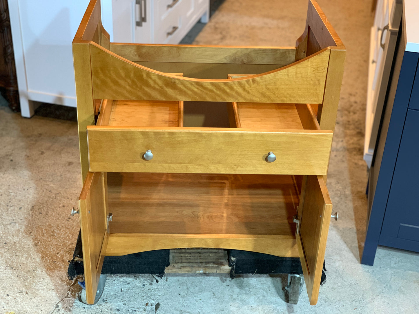[CLEARANCE] Empire Industries Windsor Cognac 30” Bathroom Vanity [BASE ONLY]