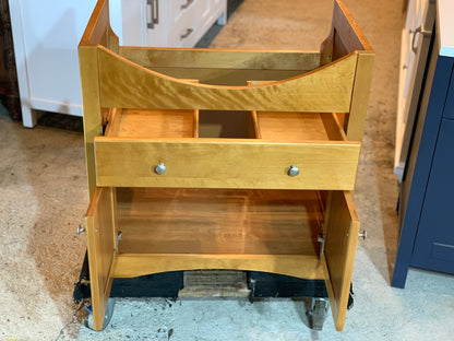 [CLEARANCE] Empire Industries Windsor Cognac 30” Bathroom Vanity [BASE ONLY]