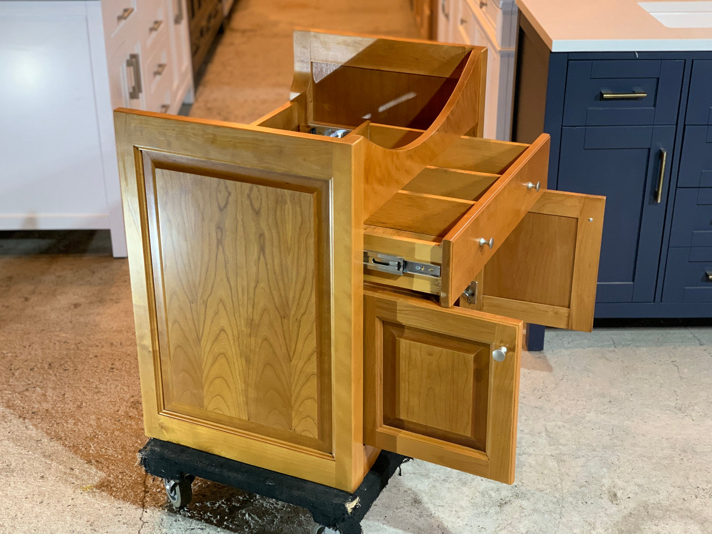 [CLEARANCE] Empire Industries Windsor Cognac 30” Bathroom Vanity [BASE ONLY]