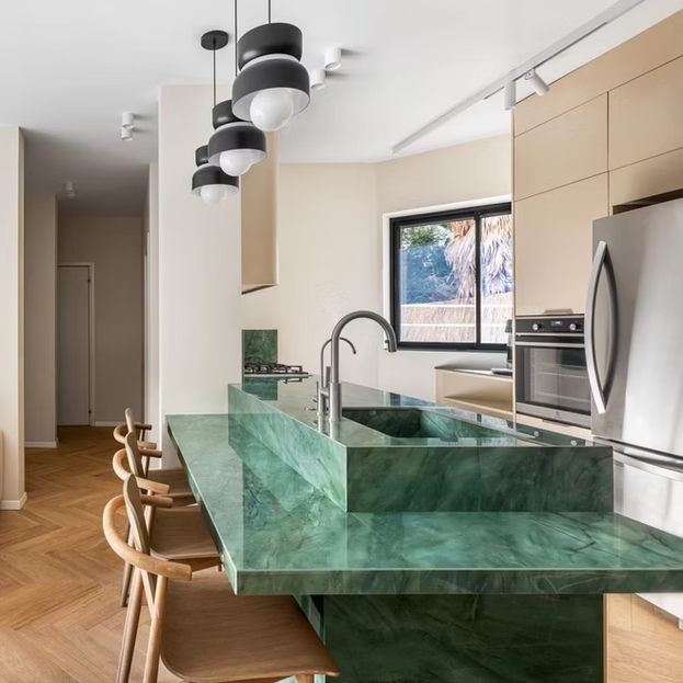 Atlas Plan PorcelainTop™ Exotic Green Porcelain Slab