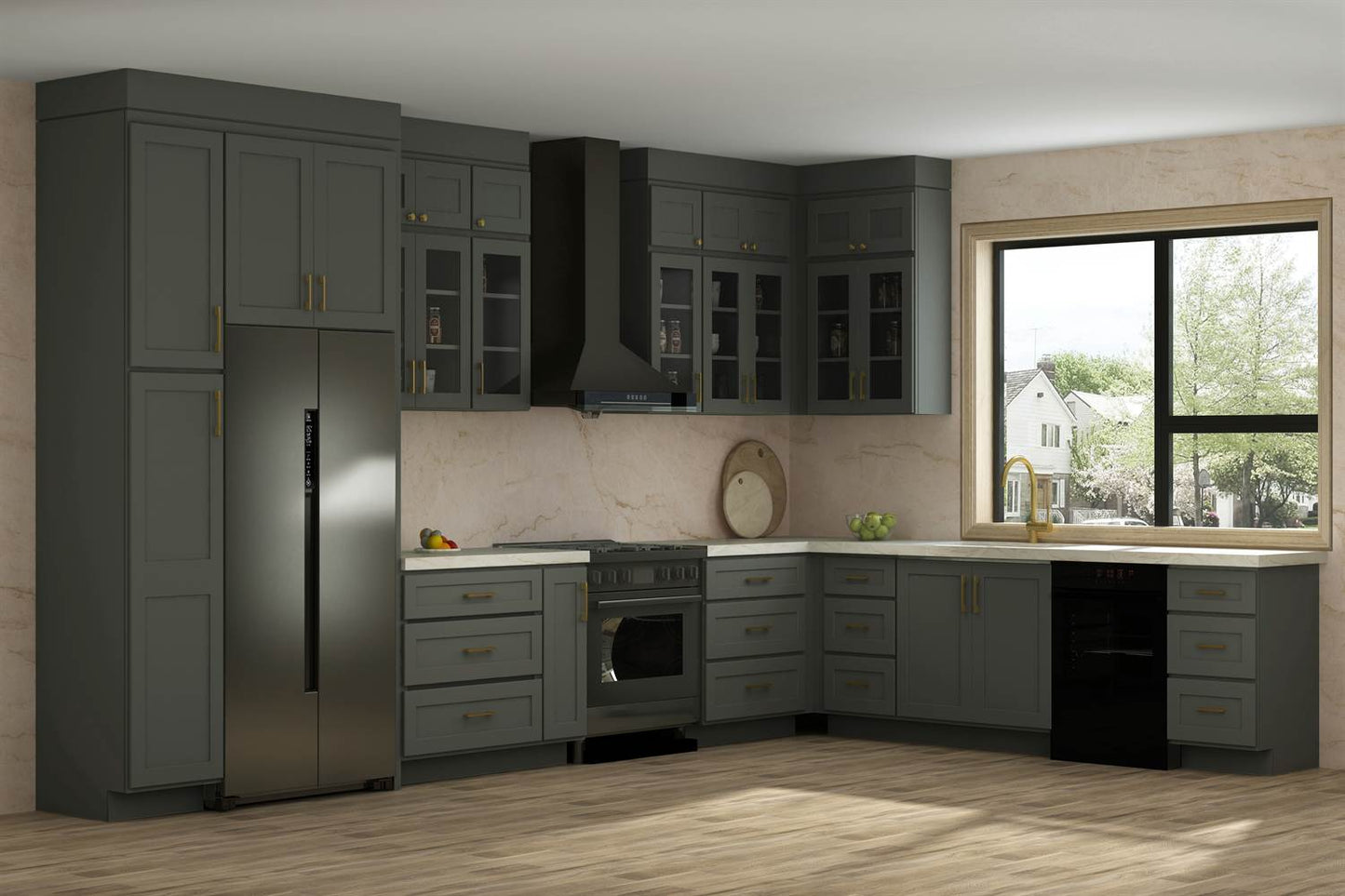 Kingston Forest Green Shaker