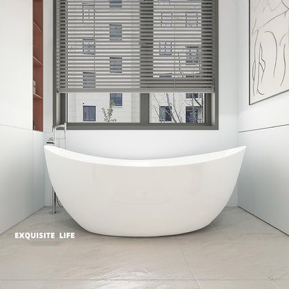 Pearl 59" Freestanding Bathtub