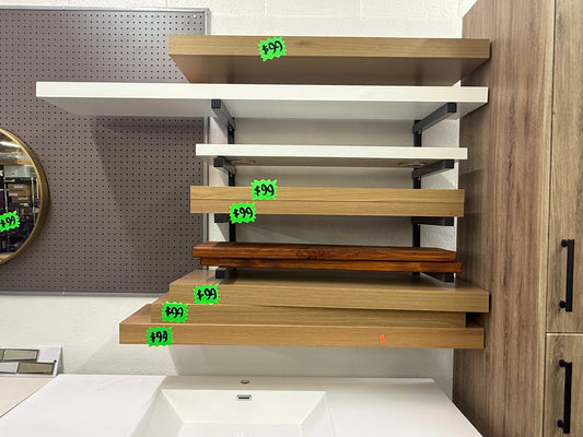 [CLEARANCE] Floating Shelves- Multiple Sizes $99 each