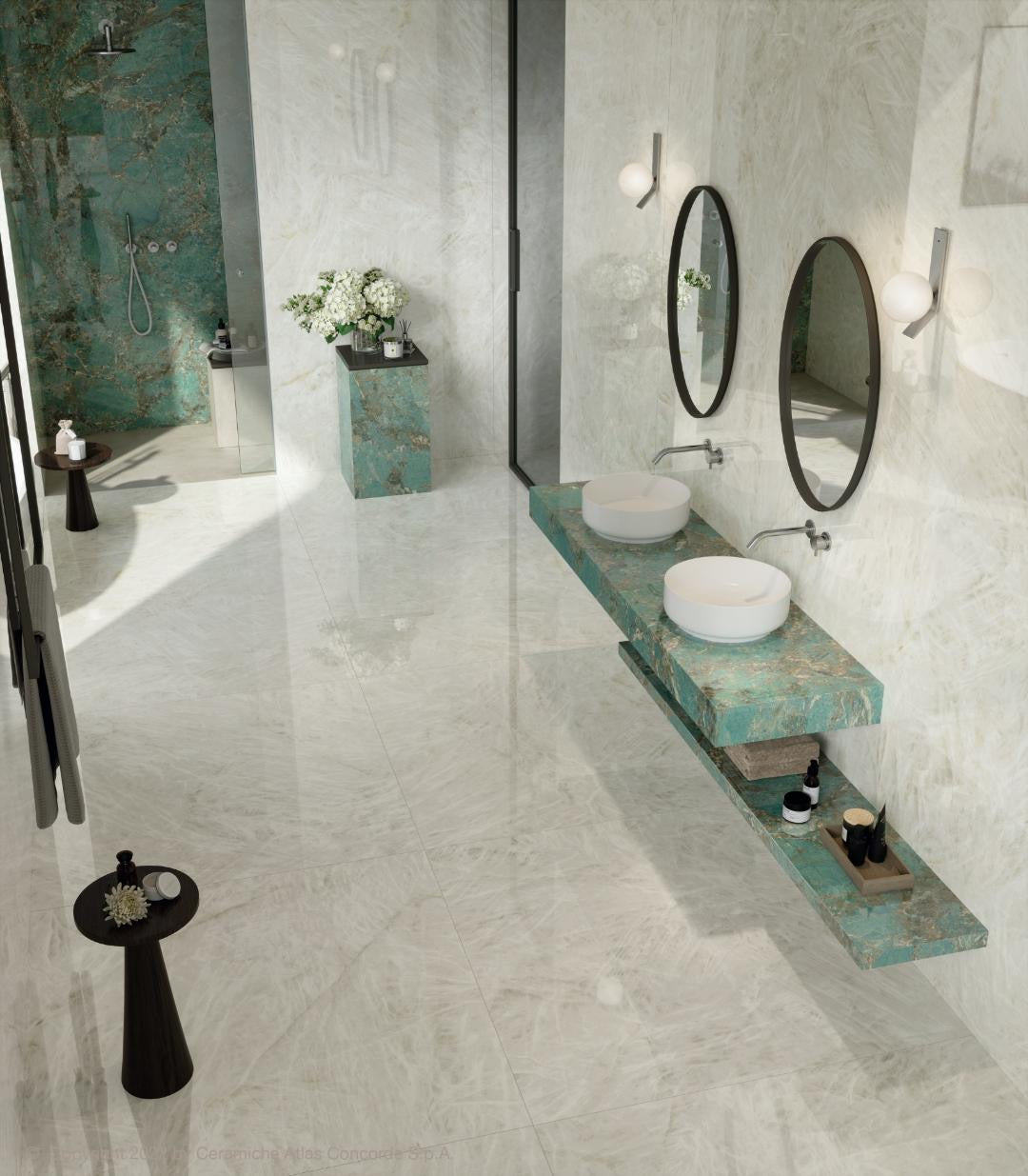Atlas Concorde HybridSlab™ Amazzonite Rectified Porcelain Slab
