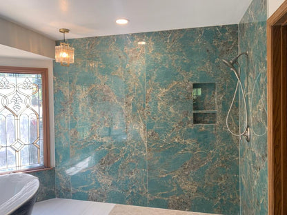 Atlas Concorde HybridSlab™ Amazzonite Rectified Porcelain Slab