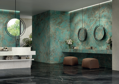 Atlas Concorde HybridSlab™ Amazzonite Rectified Porcelain Slab