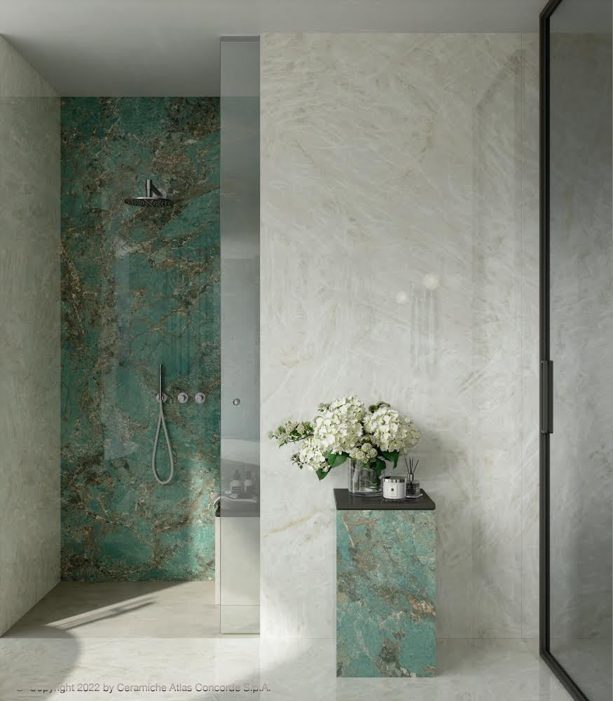 Atlas Concorde HybridSlab™ Amazzonite Rectified Porcelain Slab