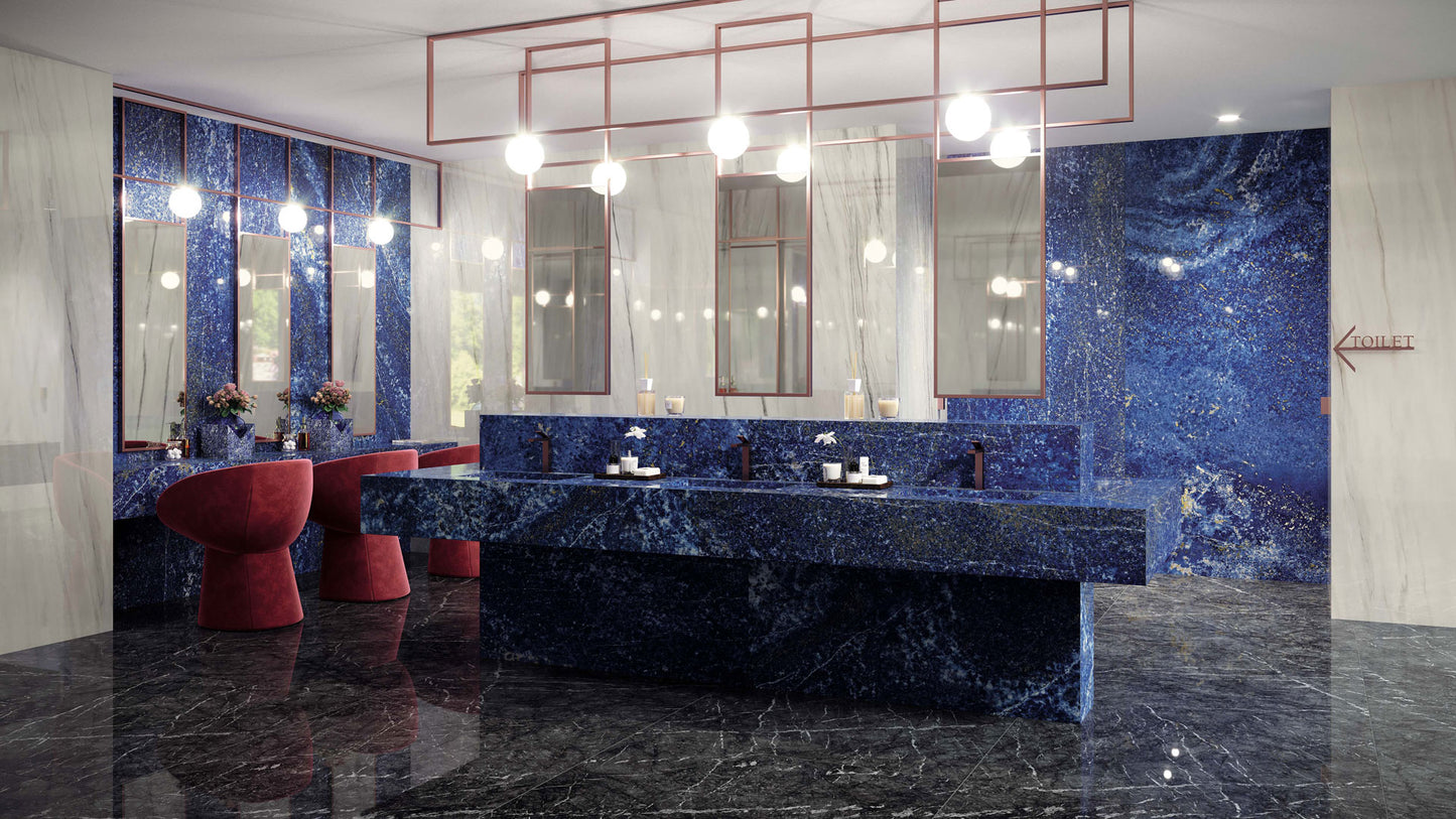 Atlas Concorde HybridSlab™ Ultramarine Rectified Porcelain Slab