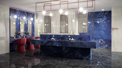 Atlas Concorde HybridSlab™ Ultramarine Rectified Porcelain Slab