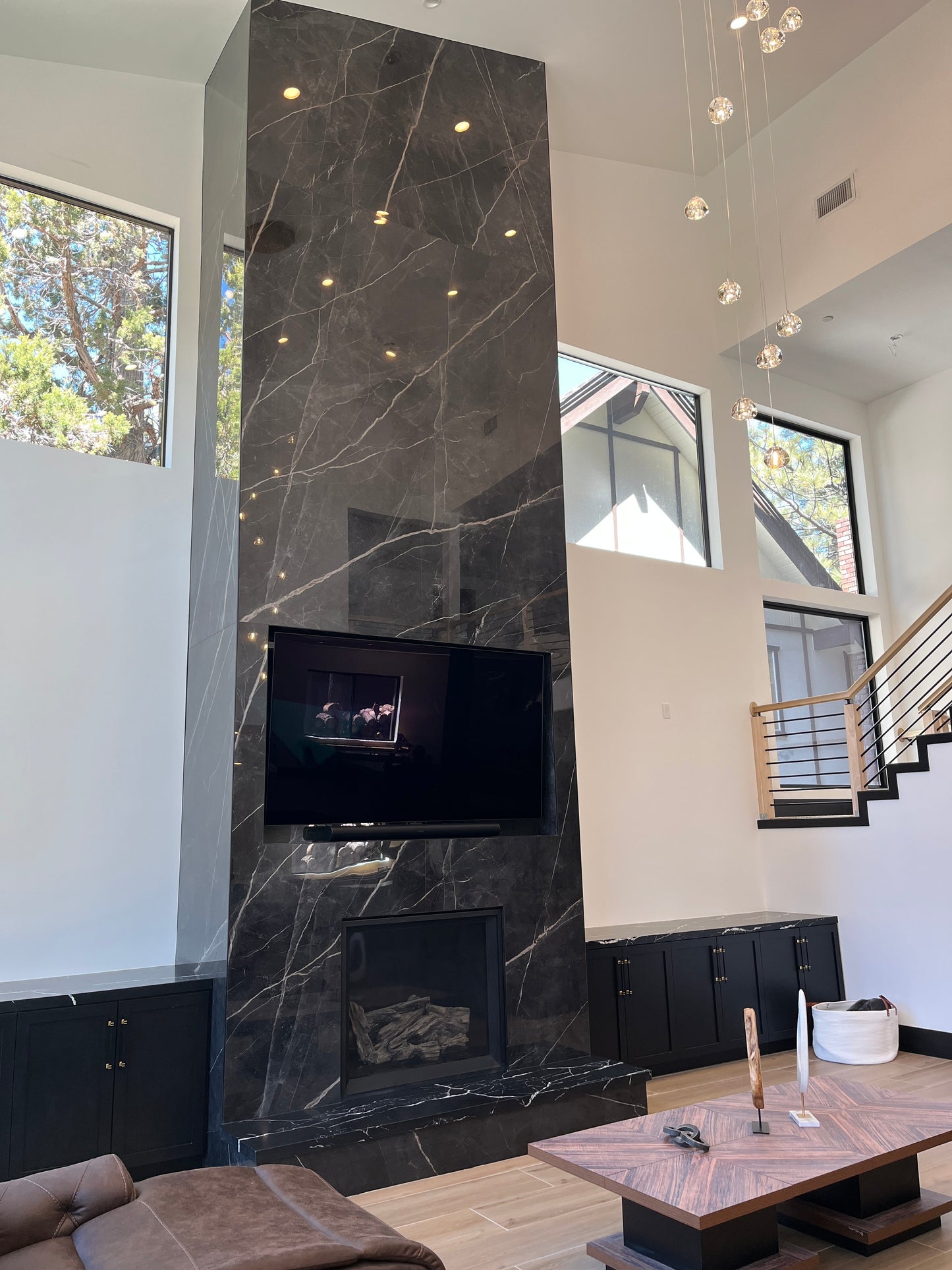 Atlas Concorde HybridSlab™ Calacatta Black Rectified Porcelain Slab