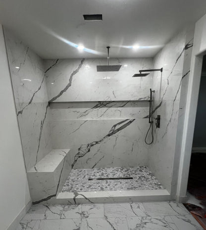 Atlas Concorde HybridSlab™ Statuario Supremo Rectified Porcelain Slab
