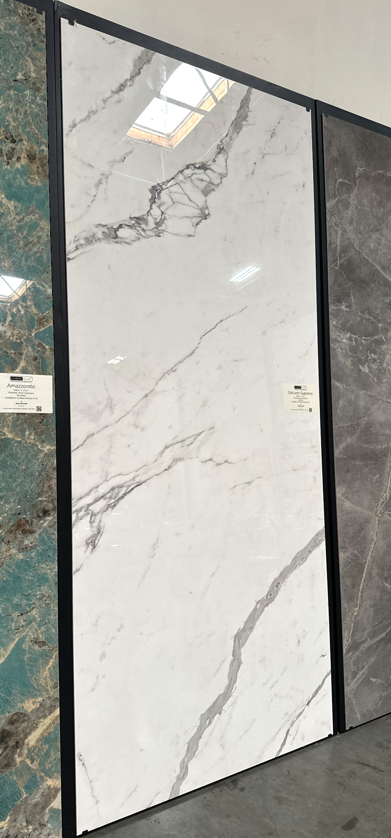 Atlas Concorde HybridSlab™ Statuario Supremo Rectified Porcelain Slab