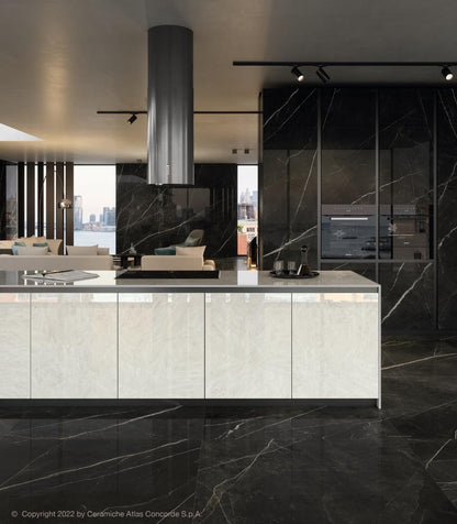 Atlas Concorde HybridSlab™ Crystal White Rectified Porcelain Slab