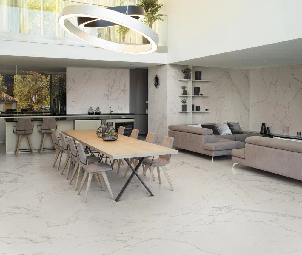 Atlas Concorde HybridSlab™ Calacatta Extra Rectified Porcelain Slab