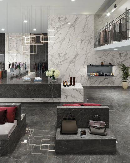Atlas Concorde HybridSlab™ Calacatta Extra Rectified Porcelain Slab