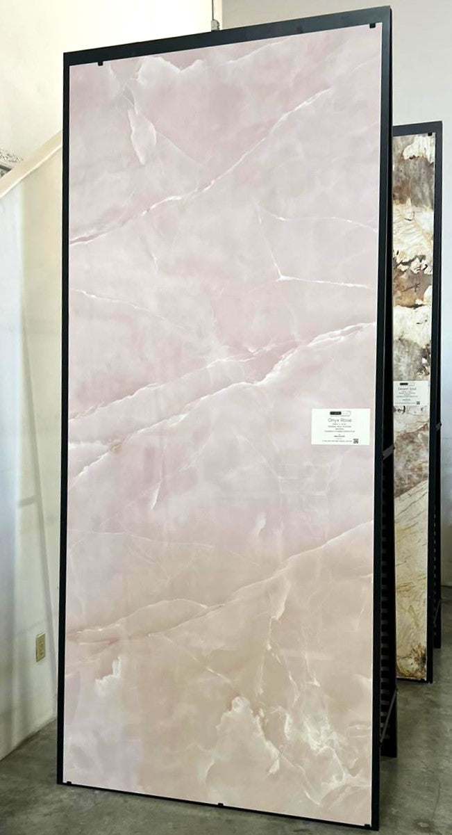 Atlas Concorde HybridSlab™ Onyx Rose Rectified Porcelain Slab