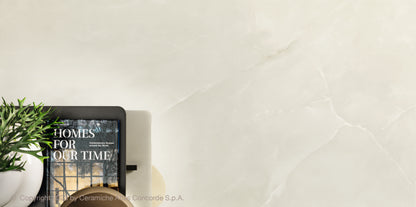 Atlas Concorde HybridSlab™ Onyx White Rectified Porcelain Slab