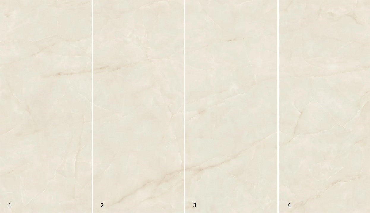 Atlas Concorde HybridSlab™ Onyx White Rectified Porcelain Slab