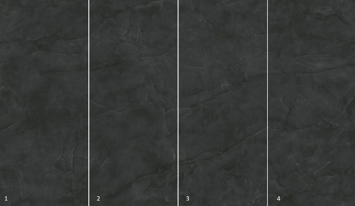 Atlas Concorde HybridSlab™ Onyx Nior Rectified Porcelain Slab