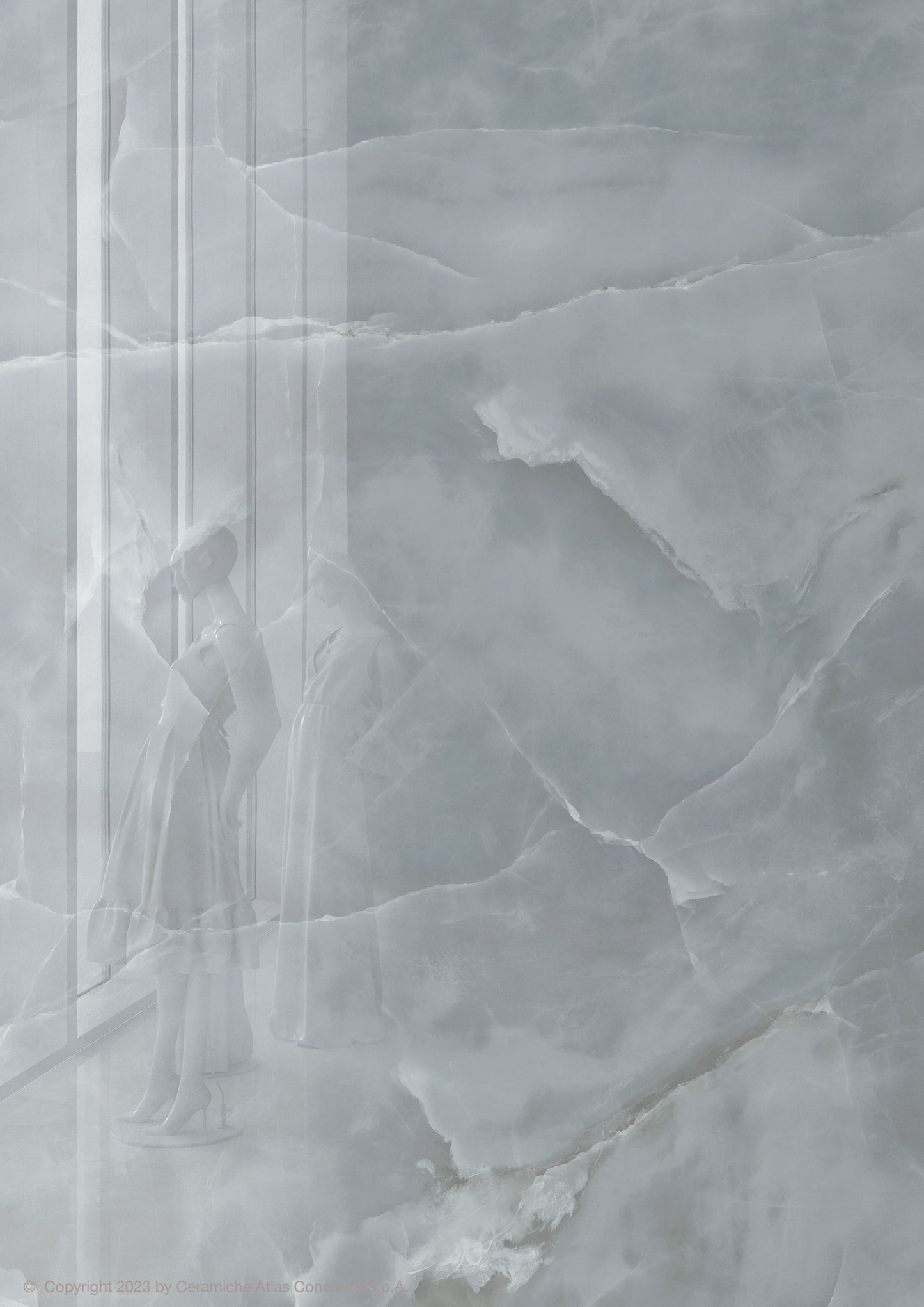 Atlas Concorde HybridSlab™ Onyx Sky Rectified Porcelain Slab