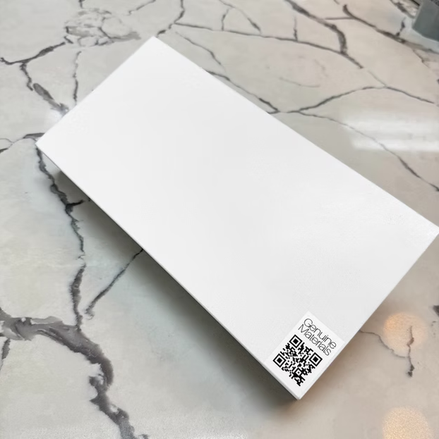 Pure White Sintera Silica-Free Quartz Slab