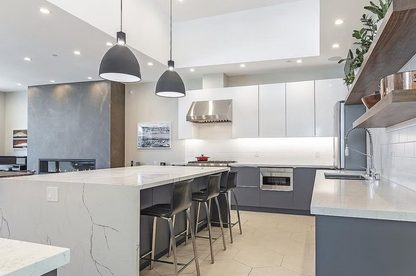 Calacatta Cielo Quartz Slab