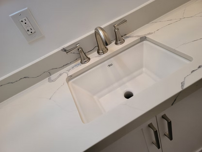 Calacatta Cielo Quartz Slab