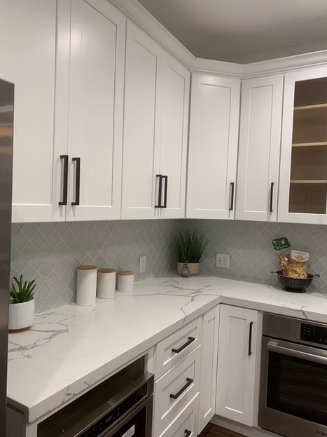 Calacatta Cielo Quartz Slab