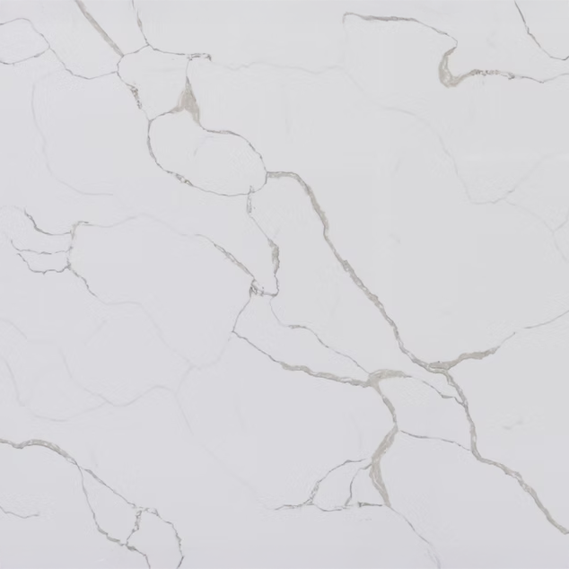 Calacatta Del Sol Sintera Silica-Free Quartz Slab