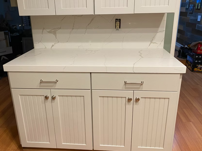 Calacatta Del Sol Quartz Slab