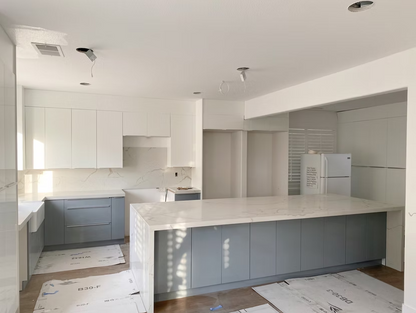Calacatta Del Sol Sintera Silica-Free Quartz Slab