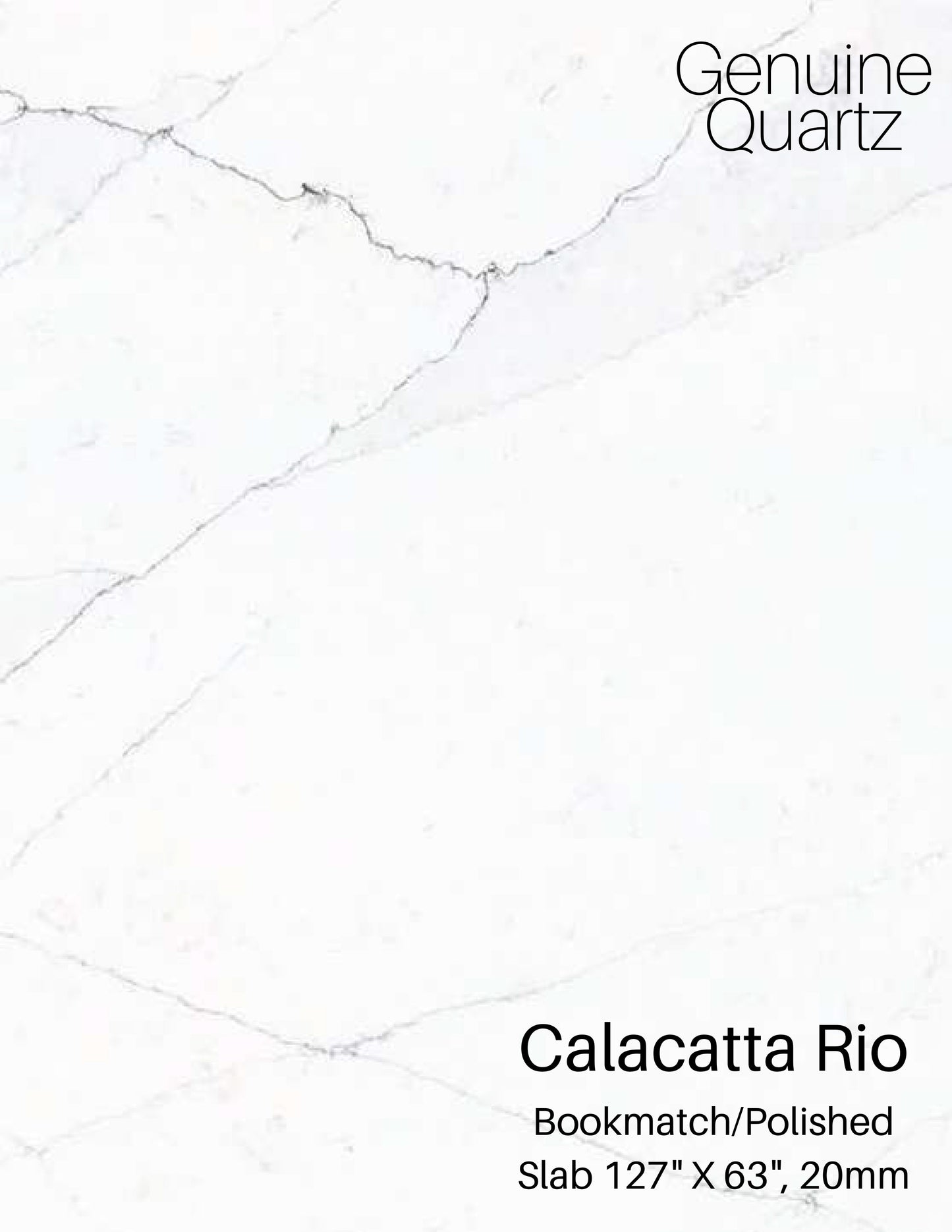 Calacatta Rio Quartz Slab
